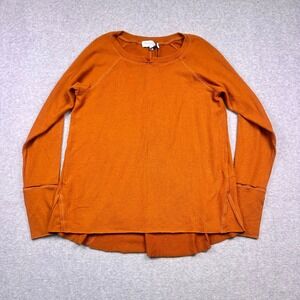 Michael Stars Los Angeles Rust Brown Stretch Top XSP‎ NWT